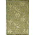Hand-knotted Karur Wool Rug (9' x 13')