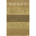 Hand-knotted Karur Collection Wool Rug (9' x 13')