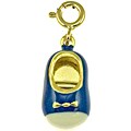 14k Yellow Gold Baby Boy Shoe Charm