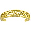 10k Yellow Gold Filigree Toe Ring
