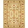 Hand-tufted Ivory Traditional Rug (2'6 x 8')