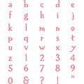 Quickutz Zoe Mini Unicase Alphabet