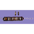 Black Onyx Bracelet and Earring Set (Colombia)