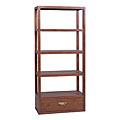 Alden Bookcase with Cherry Finish