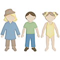 QuicKutz Paper Doll Scrapbook Die Set