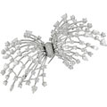 18k White Gold 8 1/2ct TDW Diamond Brooch
