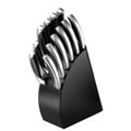 Stafford 12-piece Knife Set with Black Knife Block