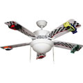 52-inch Race Car Ceiling Fan w/ Remote Control
