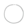 Sterling Silver 16-inch Omega Chain Necklace