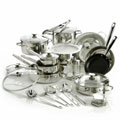 Wolfgang Puck 30-piece Stainless Steel Cookware Set