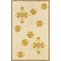 Hand-tufted Mackie Floral Dot Wool Rug (8' x 11')
