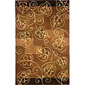 Tufted Mackie Floral Geometric Rug (5' x 8')
