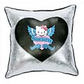 Hello Kitty Tattoo Snakeskin Decorative Pillow