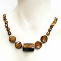 Sterling Silver Tiger's Eye Necklace