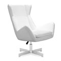 King White Armchair