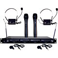 PylePro 4 Mic VHF Wireless Microphone System