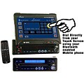 Lanzar In-Dash 7-inch Touch Screen DVD/CD Player