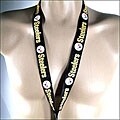 Pittsburgh Steelers Lanyard Ticket Holder Keychain