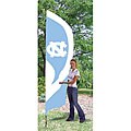 North Carolina Tar Heels 8-foot Banner Flag