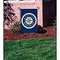 Seattle Mariners 15-inch Garden Flag with Stand