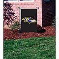 Baltimore Ravens 15-inch Garden Flag with Stand