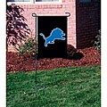 Detroit Lions 15-inch Official Garden Flag with Stand