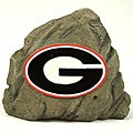 Georgia Bulldogs Logo Standing Garden Stone