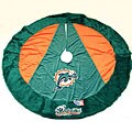 Miami Dolphins Official NFL Christmas Tree Skirt