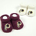 Washington Redskins 0-3 Months Infant Booties (Set of 2 Pairs)