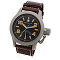 Akribos XXIV Scouter Men's Canteen Top Crown Watch