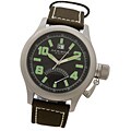 Akribos XXIV 'Scouter' Canteen Top Crown Watch