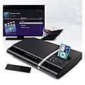 5.1-channel Slim Desktop iPod/ DVD Player