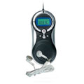 Portable Alarm Clock Radio with Speakers
