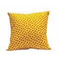 Ditsy Yellow Floral 24-inch Floor Pillow