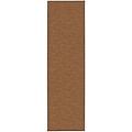 Hand-tufted Cork Color Rhodes Rug (2' x 8')