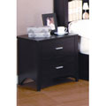 Contemporary 2-drawer Nightstand