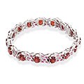 'Cross My Heart' Garnet and Ruby Bracelet (India)