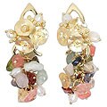 'Exotic Medley' Goldplated Earrings (Brazil)