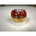 Limoges Hand-painted Chocolate Souffle Keepsake Box