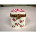 Limoges Hand-painted Floral Keepsake Box