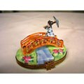 Limoges Hand-painted Geisha Girl Keepsake Box