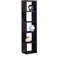 Red Cocoa Wood Bookcase/ Display Cabinet