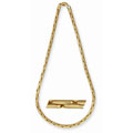 14k Gold Overlay 36-inch Cobra Necklace