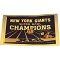 N.Y. Giants Super Bowl Champ Banner Flag