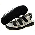 Sandbaggers Lucy Women's Black on White Golf Shoes