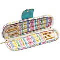 Debbie Macomber Floral Stripe Large Needle Case