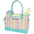 Debbie Macomber Floral Stripe Tote
