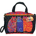 Laurel Burch Feline Friends Mini Tote