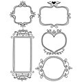 Autumn Leaves 'Whimsical Frames' Clear Stamps