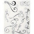 Autumn Leaves 'Flourishes' Clear Stamps